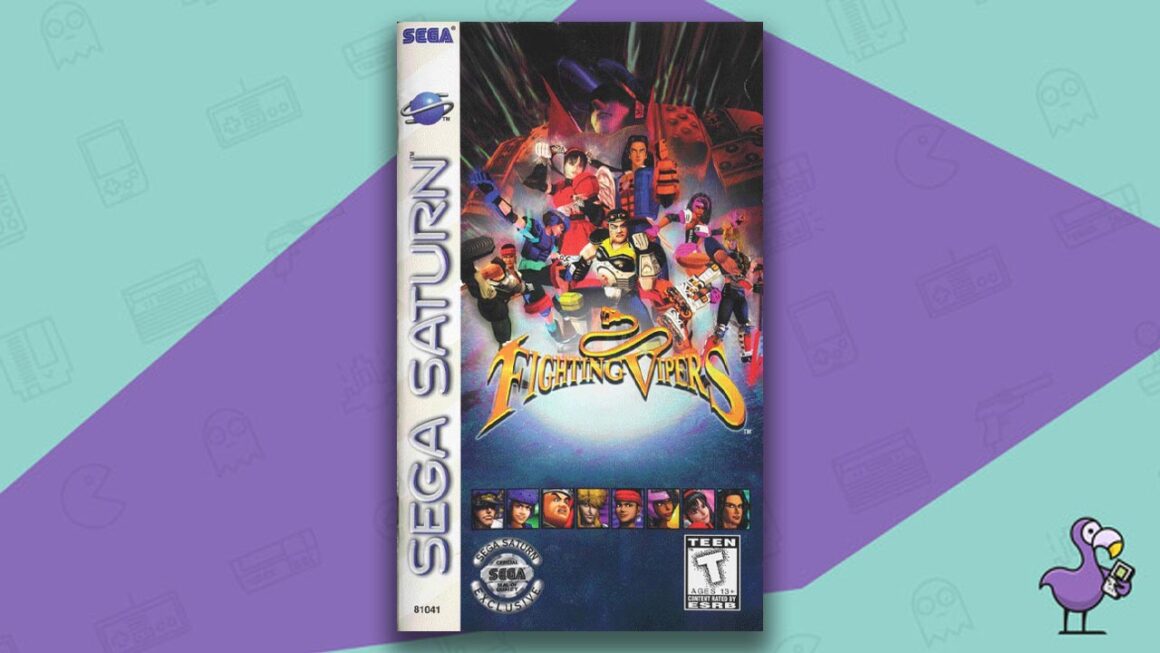 Best Sega Saturn Games - Fighting Vipers game case