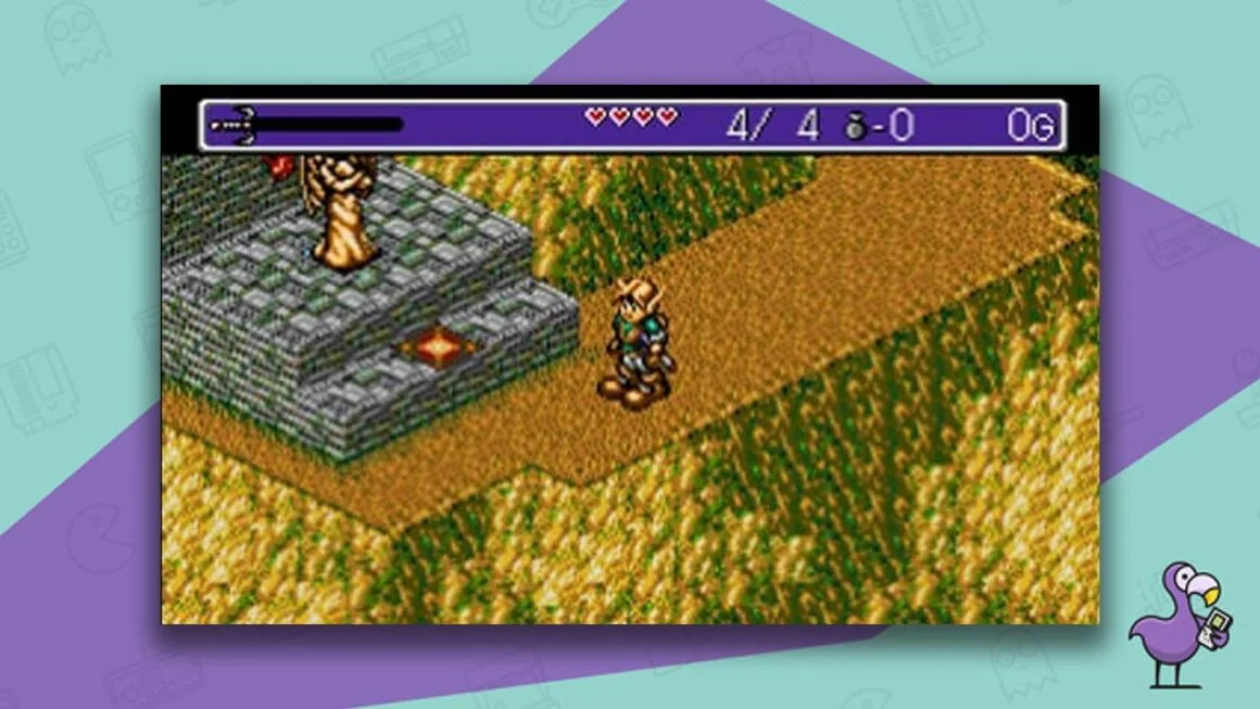 Sega Genesis Landstalker gameplay