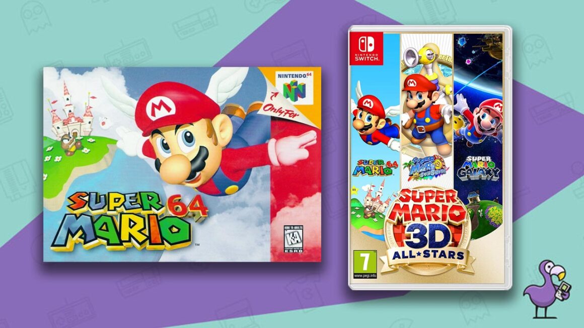 Best Retro Games On Nintendo Switch - Super Mario 64 game case