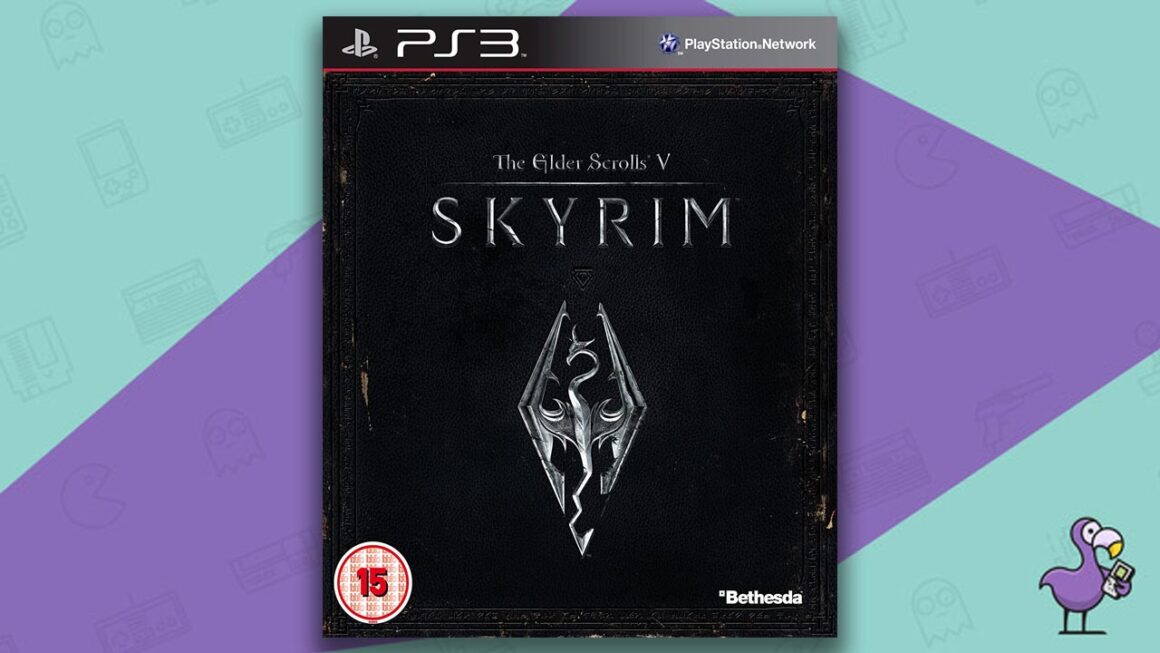 The Elder Scrolls V: Skyrim game case cover art