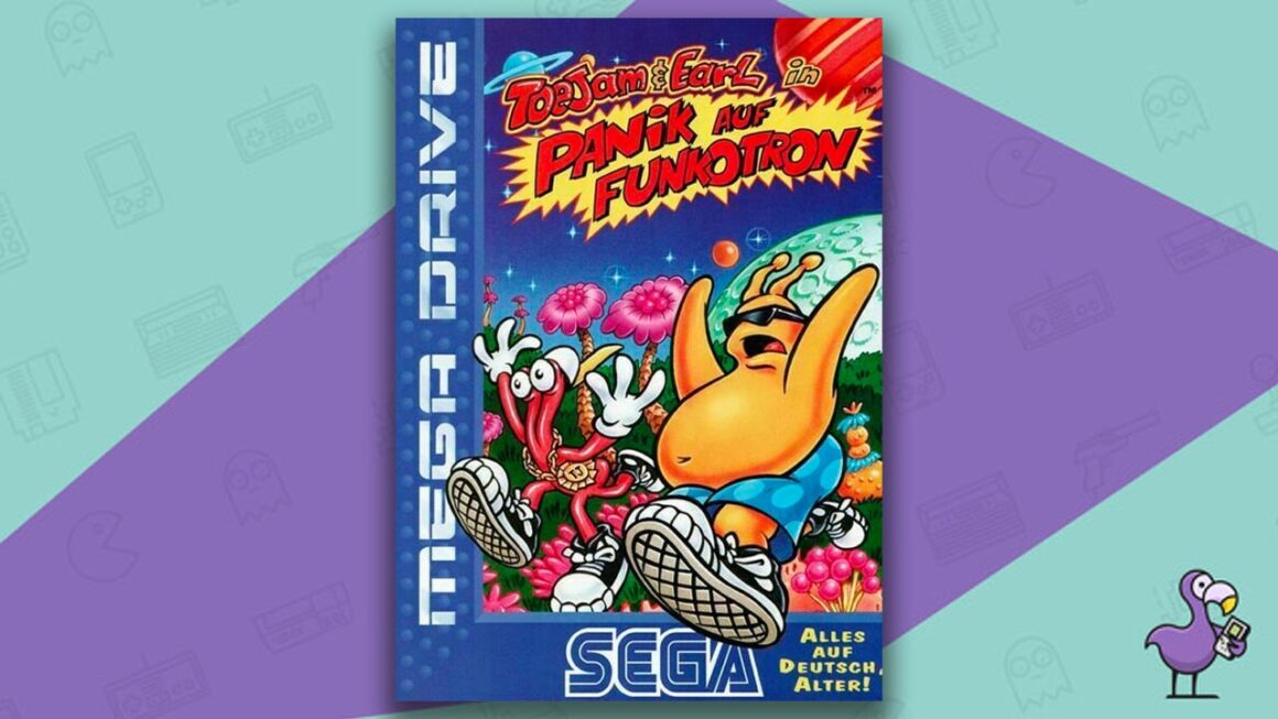 Best Sega Mega Drive games - ToeJam & Earl: Panic on Funkotron game case cover art