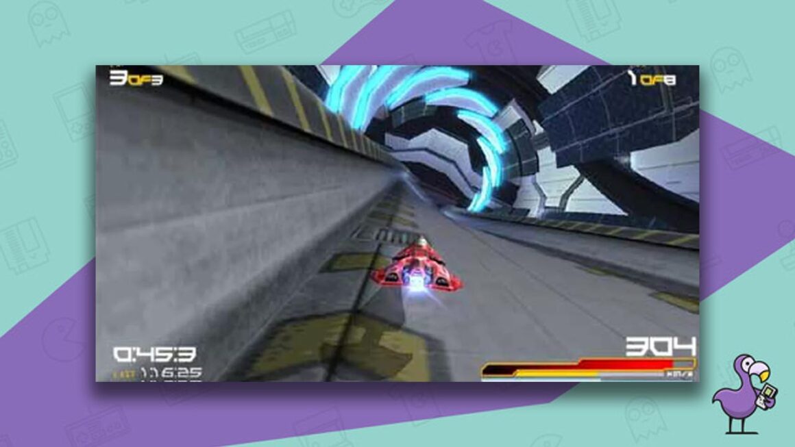 wipeout pure psp gameplay