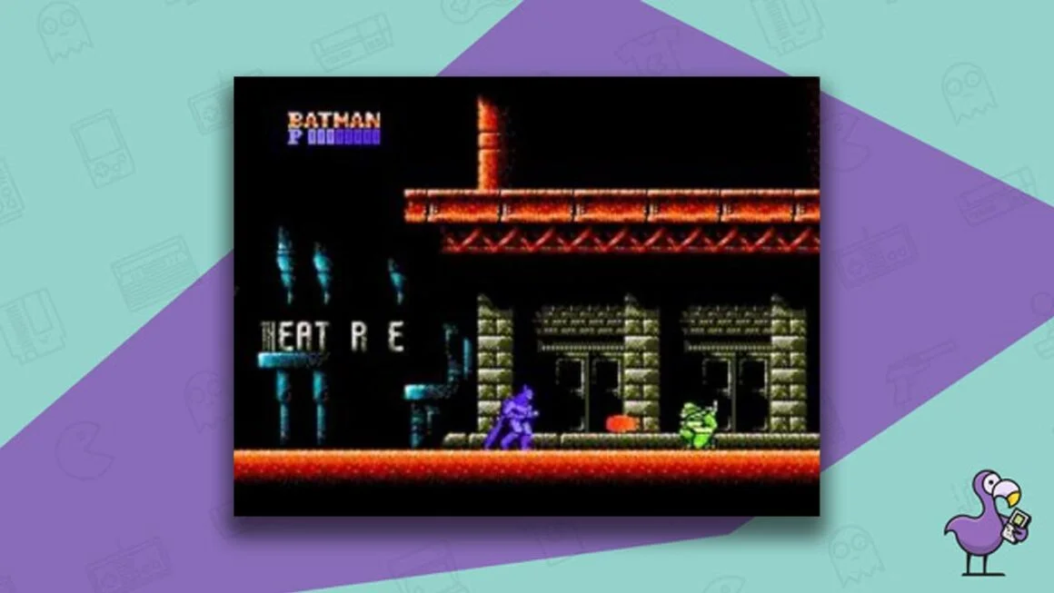 batman nes gameplay