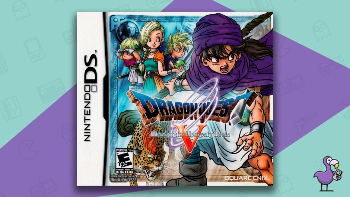 best GBA RPGs - Dragon Quest V game case cover art