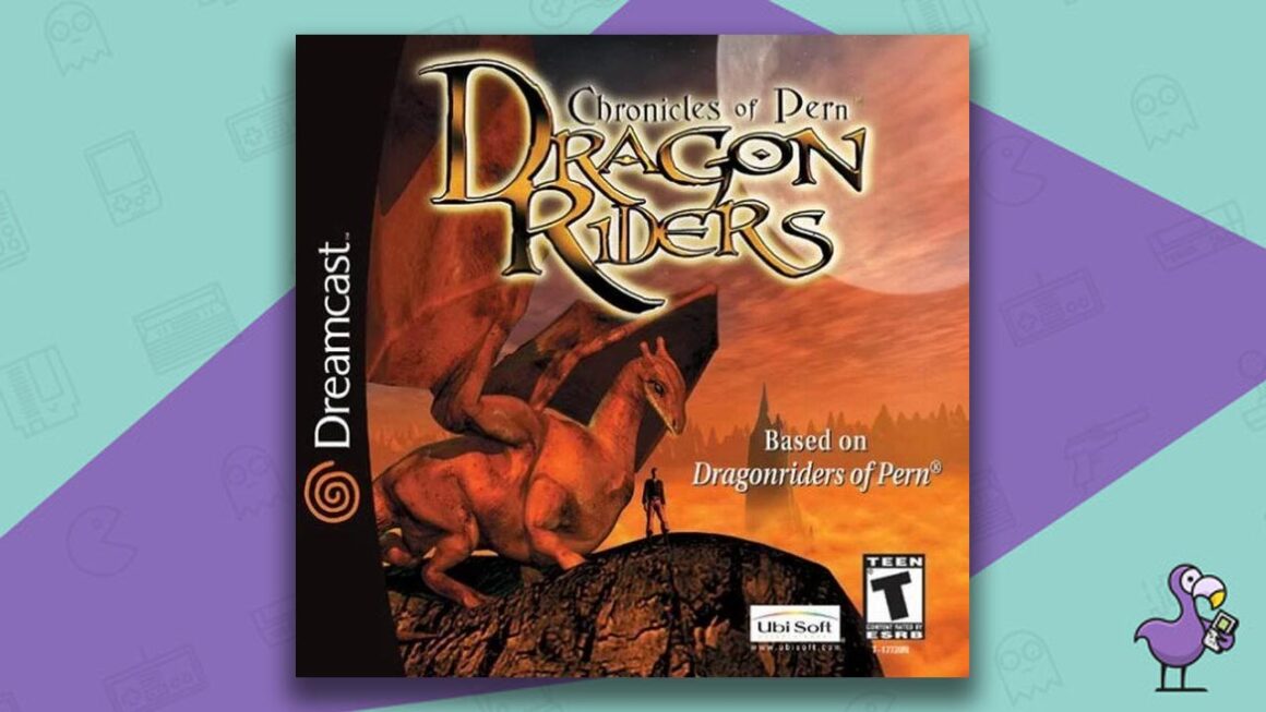 Best Dreamcast RPGs - Dragon Riders: Chronicles of Pern game case cover art