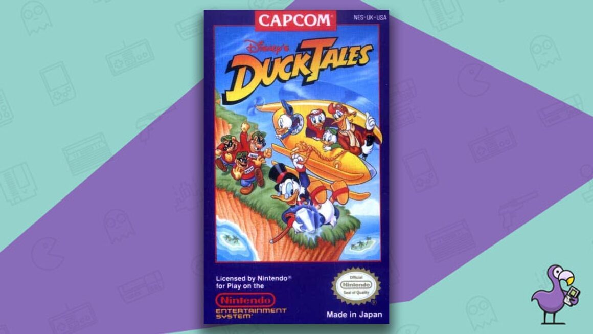 Duck Tales game case - Best NES Games