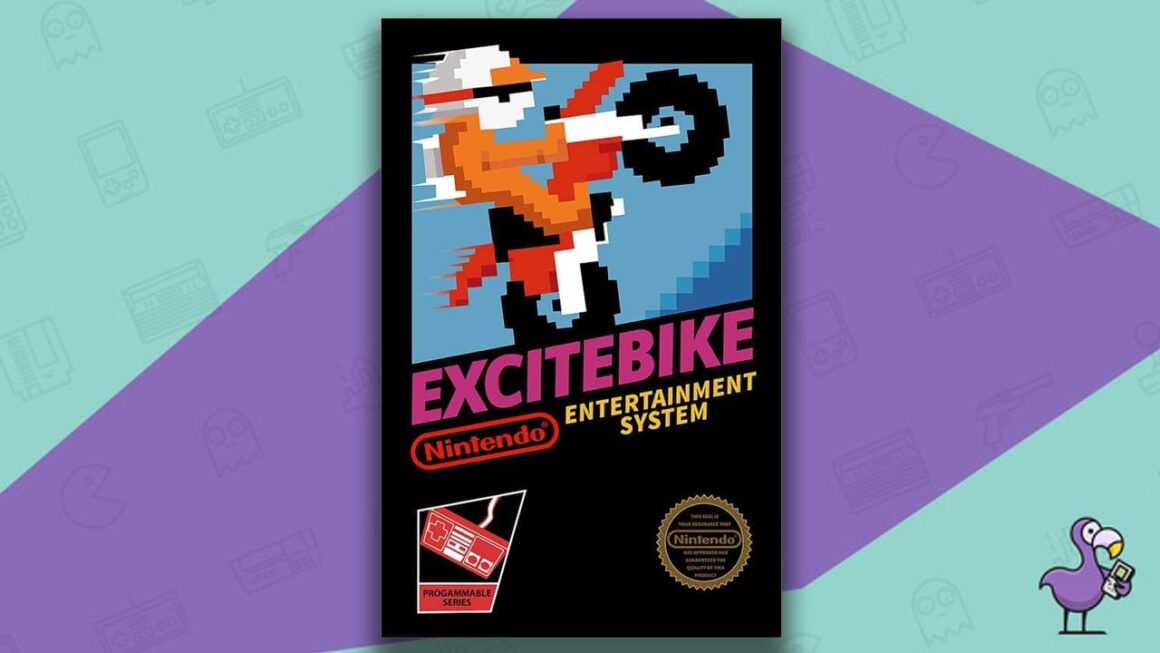 best selling NES games - Excitebike game case cover art