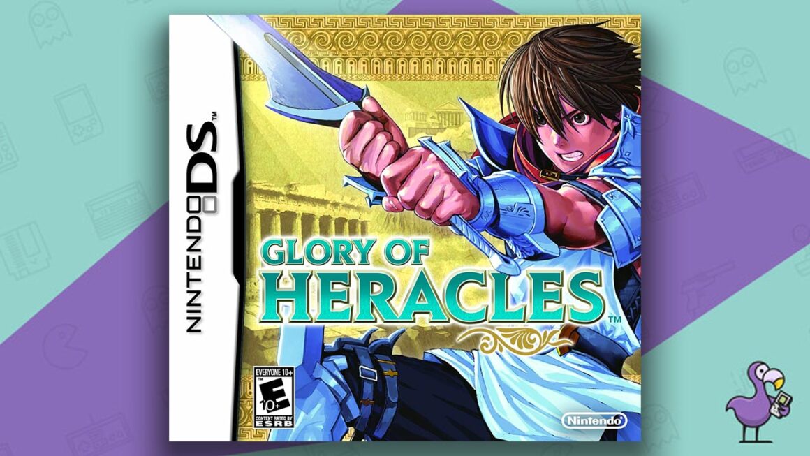 Best DS RPGs - Glory of Heracles game case cover art