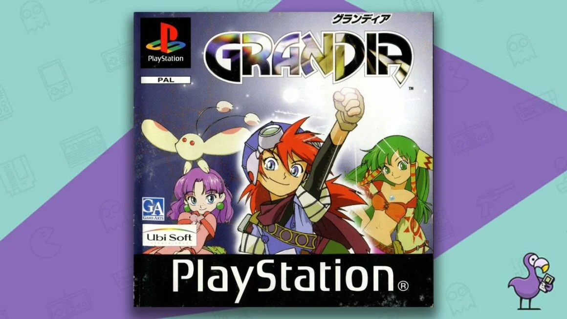 Best PS1 Games - Grandia game case cover art