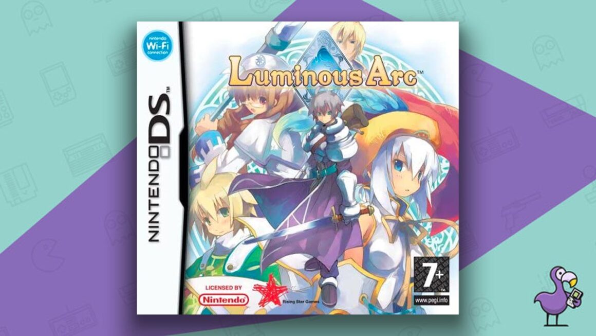 Best DS RPGs - Luminous Arc game case cover art