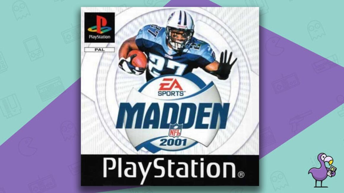 Best PS1 Games - Madden NFL 2001 game case cover art
