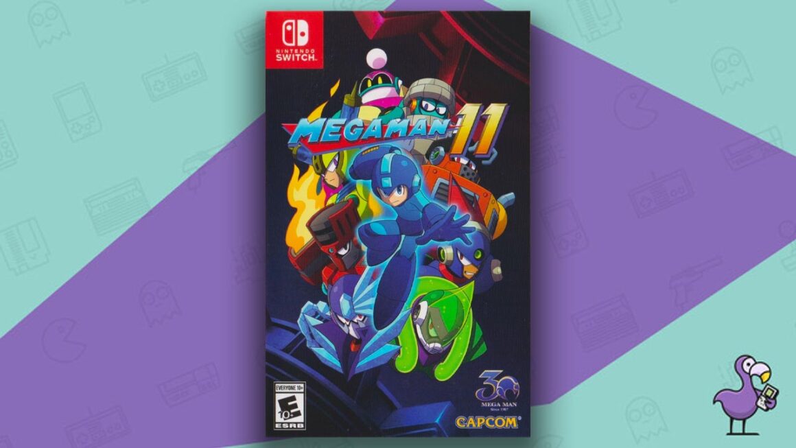 Mega Man 11 game case cover art