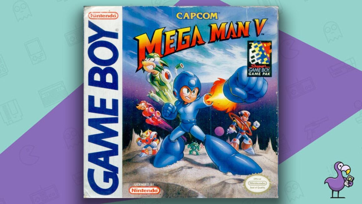 Mega Man V Gameboy Box Art