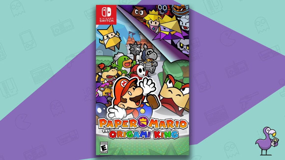 Best Nintendo Switch games - Paper Mario: The Origami King game case cover art