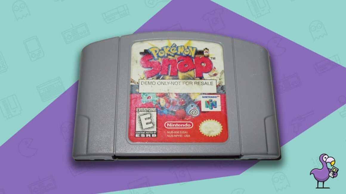 Pokemon Snap Game Cart (Not For Resale) - Rare N64 Games