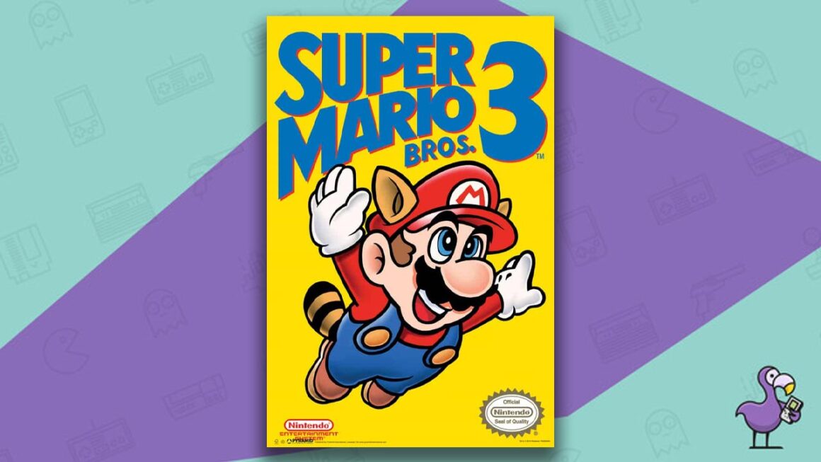 best selling NES games - Super Mario Bros. 3 game case cover art