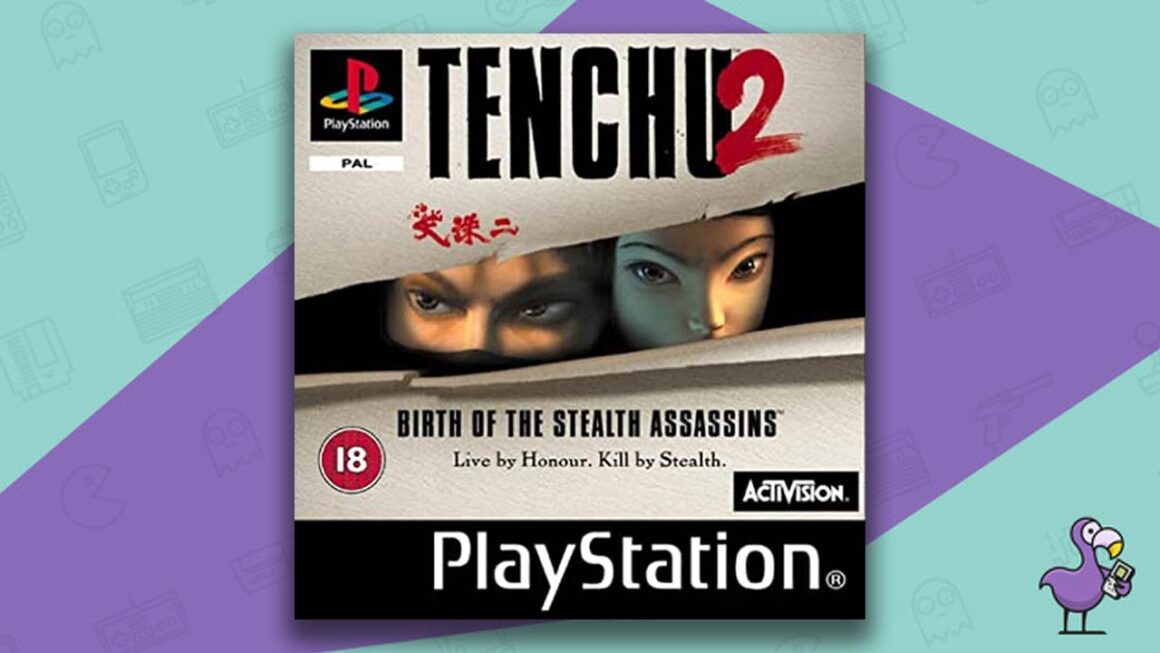 Best PS1 Games - Tenchu 2: Birth of the Stealth Assassins game case cover art