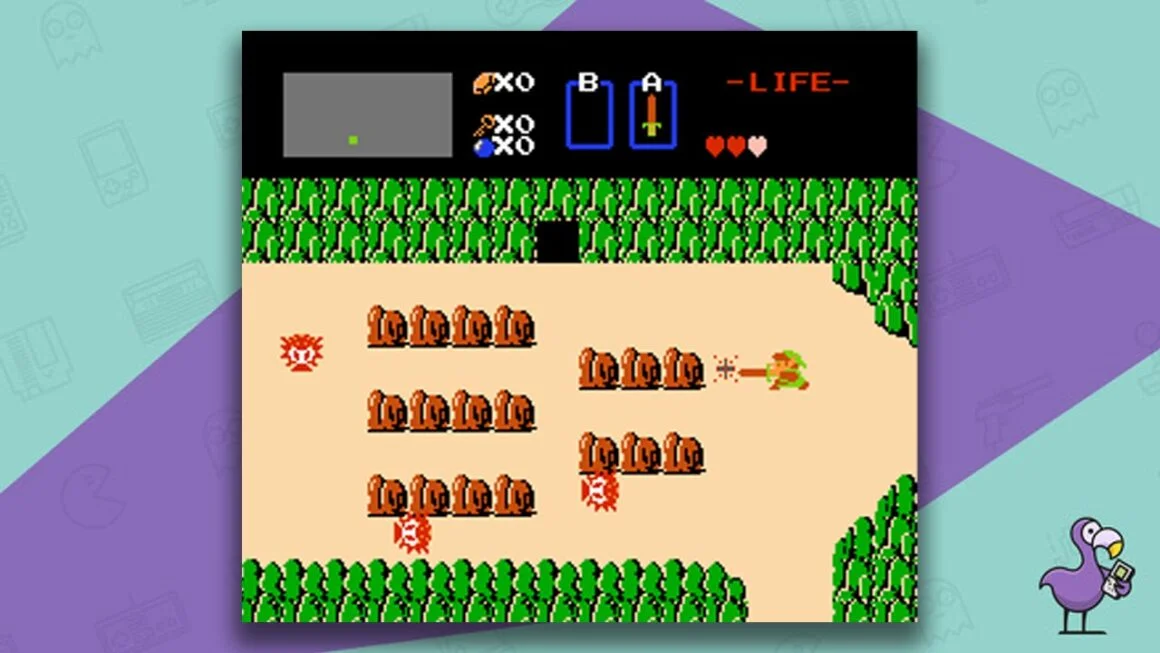 The Legend Of Zelda NES gameplay 