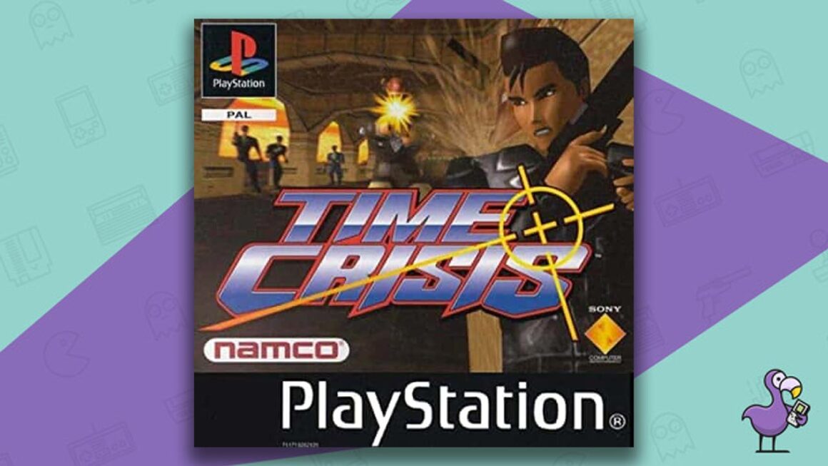 Best PS1 Games - Time Crisis game case cover art
