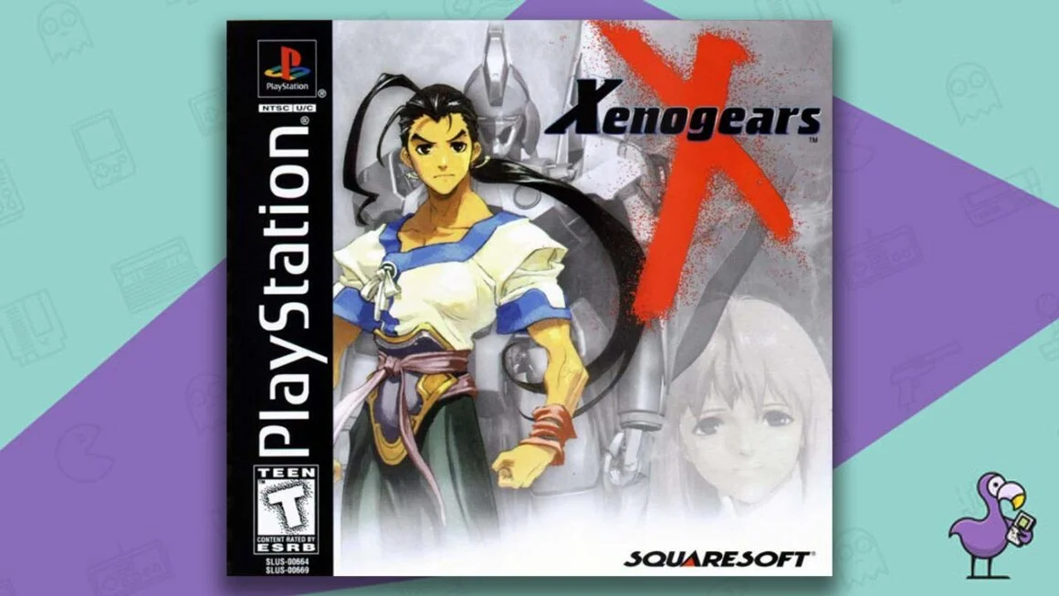 Cel mai bun JRPGS - Xenogears Game Case Cover Art