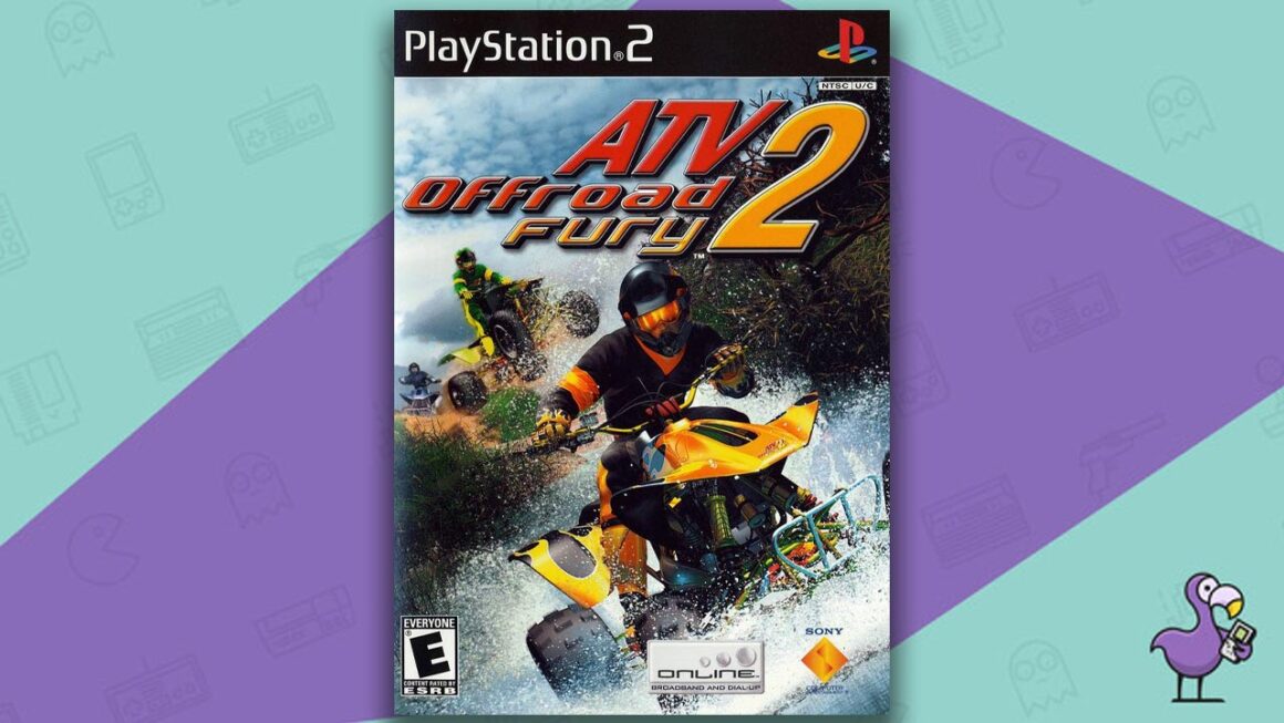 Best PS2 Racing Games - ATV Offroad Fury 2 game case cover art