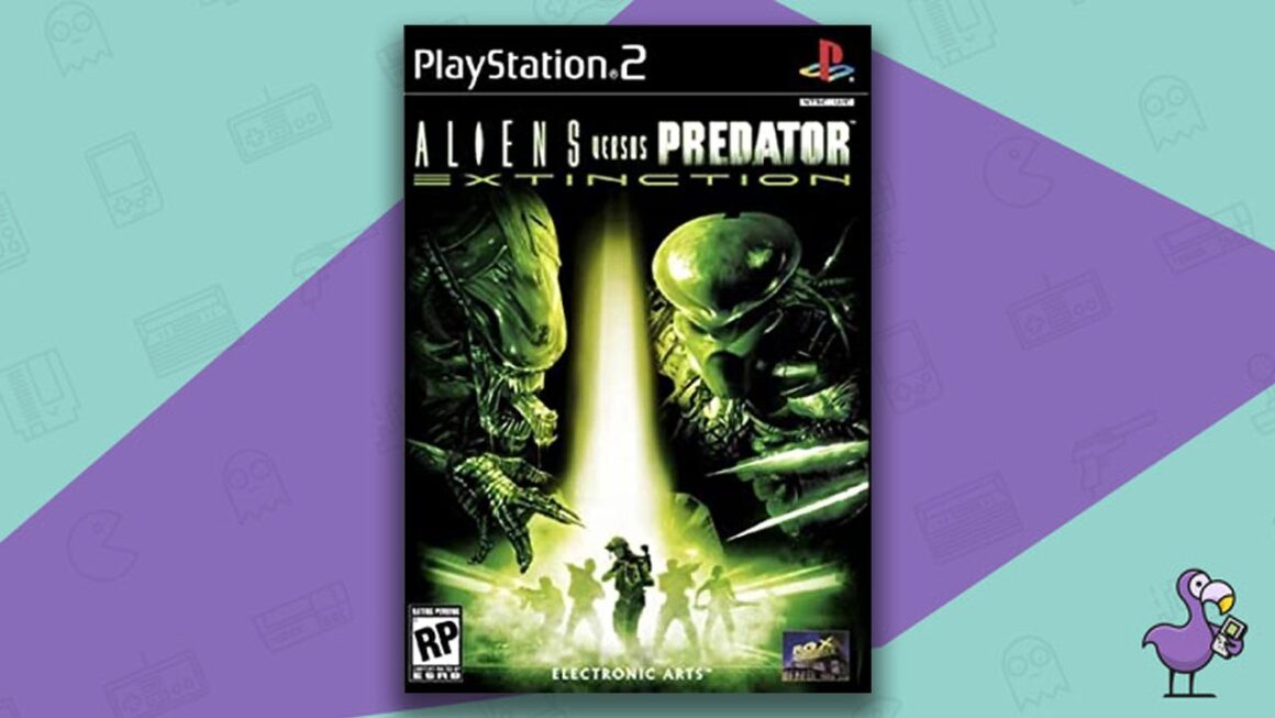 Underrated PS2 Games - Alien Vs Predator: Extinction game case cover art