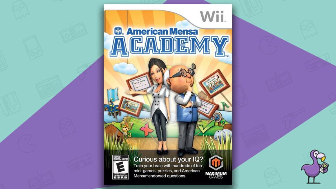 Rare Wii Games - American Mensa Academy game case cover art