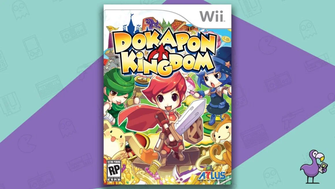 Rare Wii Games - Dokapon Kingdom game case cover art
