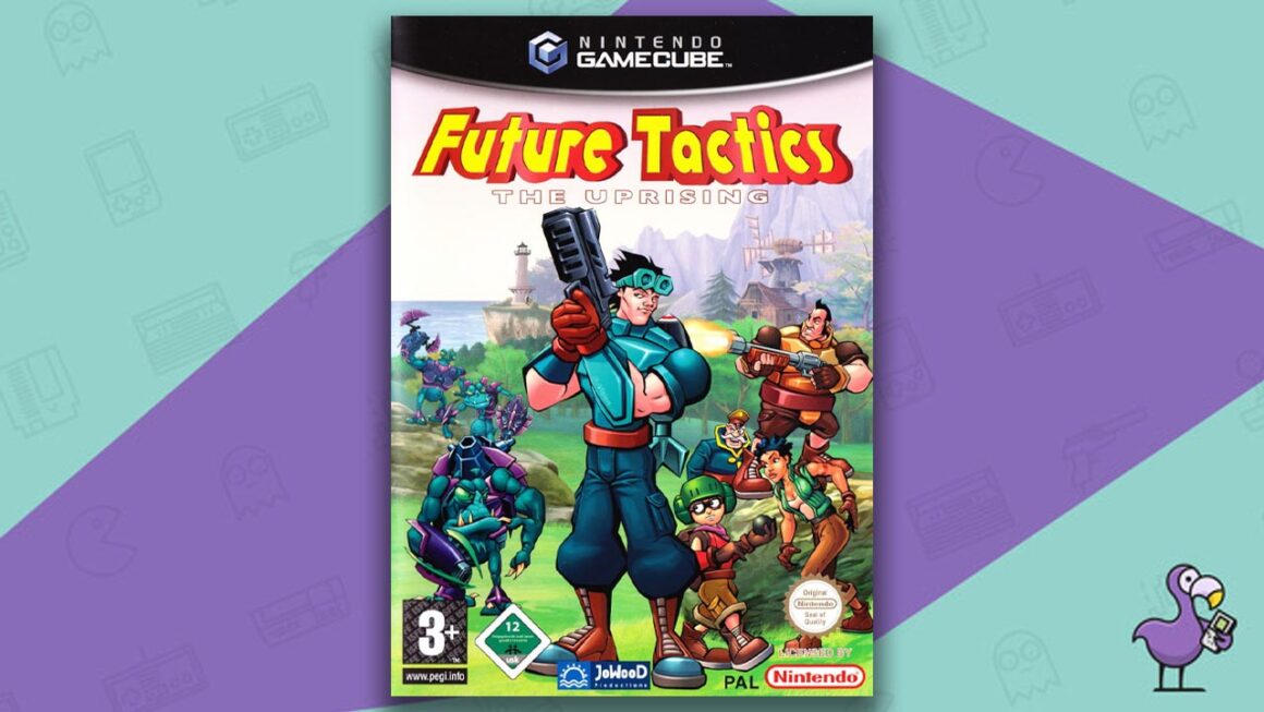 Most Underrated GameCube Games -  Future Tactics The Uprising game case cover art