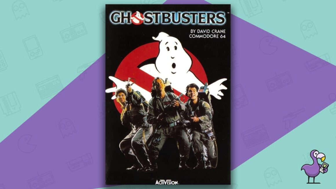 Best Commodore 64 games - Ghostbusters game case cover art
