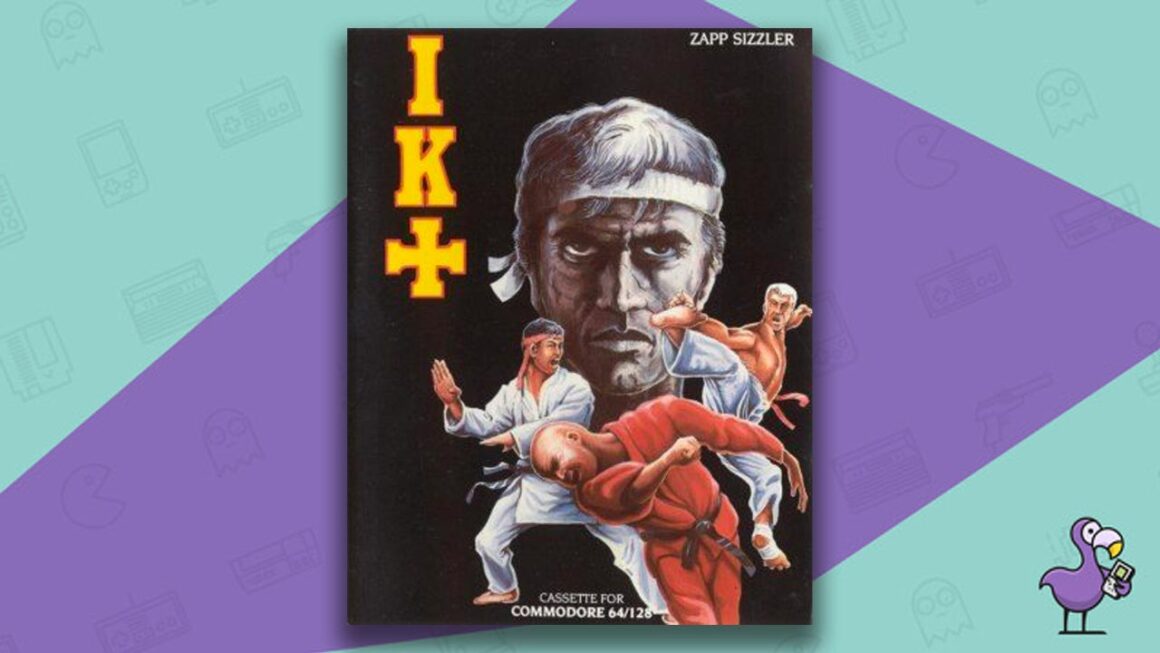 Best Commodore 64 games - International Karate + game case cover art