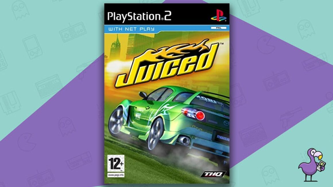 Best PS2 Racing Games - Juiced game case cover art