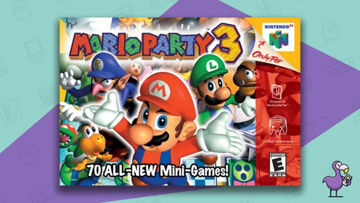 Best Mario Party Games - Mario Party 3 game case cover art