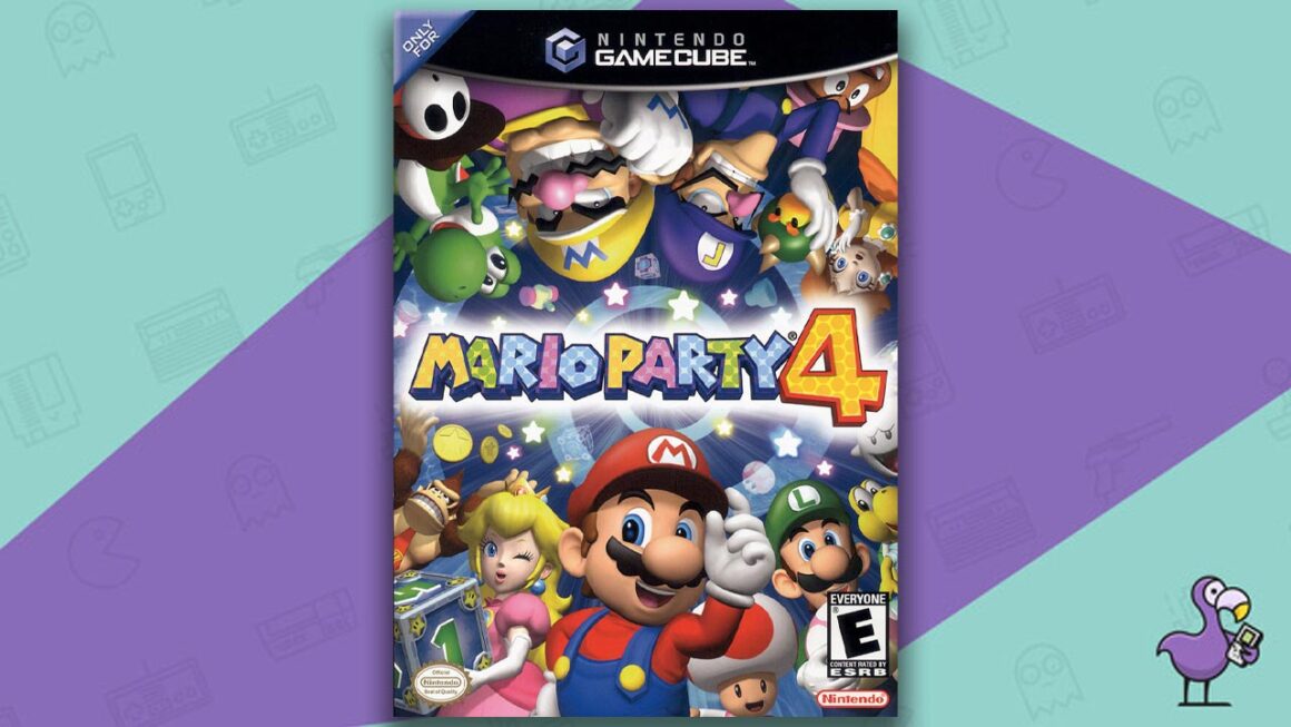 Best Mario Party Games - Mario Party 4 game case cover art