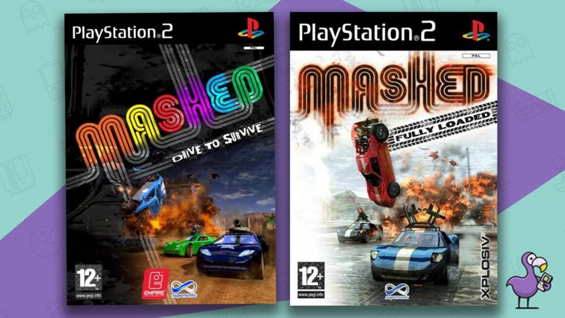 Underrated PS2 Games - Mashed and Mashed: Fully Loaded game case cover art
