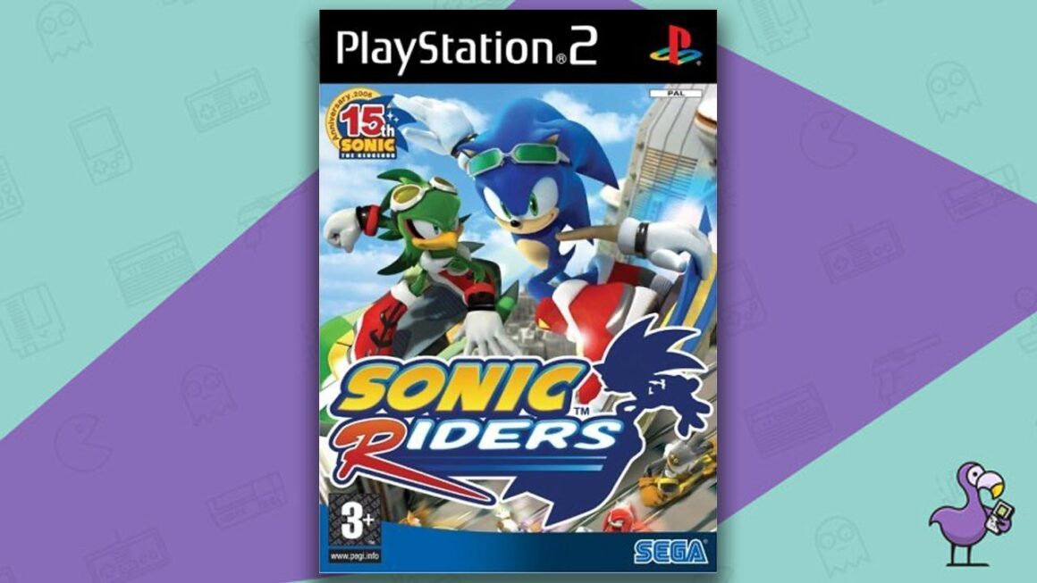 Best PS2 Racing Games - Sonic Riders game case cover art 