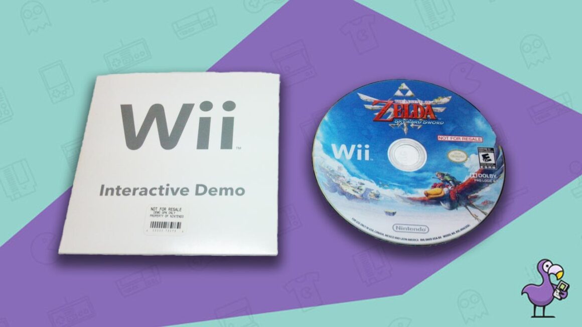 Rare Wii Games - The Legend of Zelda: Skyward Sword Demo Disc Game Case