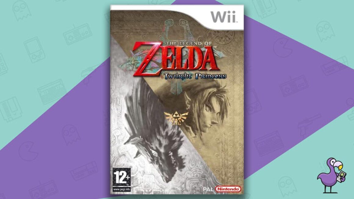 Rare Wii Games - The Legend Of Zelda: Twilight Princess 1st Print game case cover art