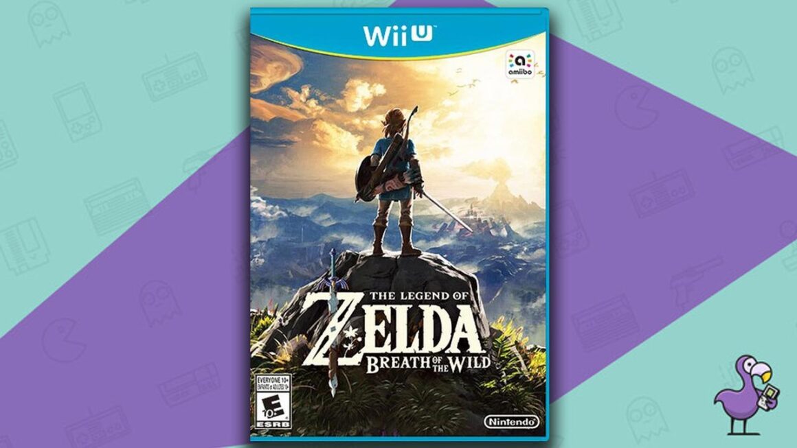 Best Wii U Games - the Legend of Zelda Breath of the Wild game case cover art