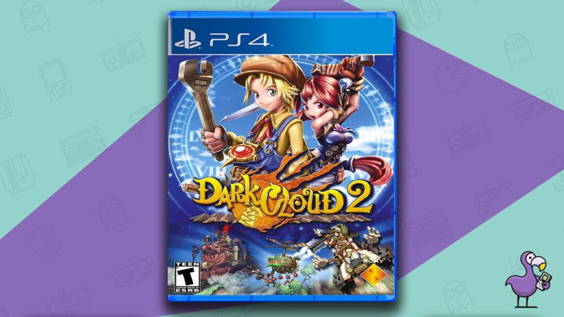 Best PS2 Games on PS4 - Dark Cloud 2 game case cover art