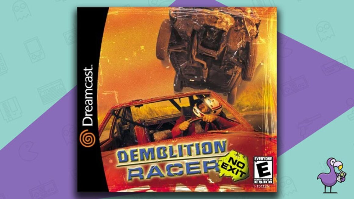 Best Dreamcast Racing Games - Demolition Racer: No Exit game case cover art
