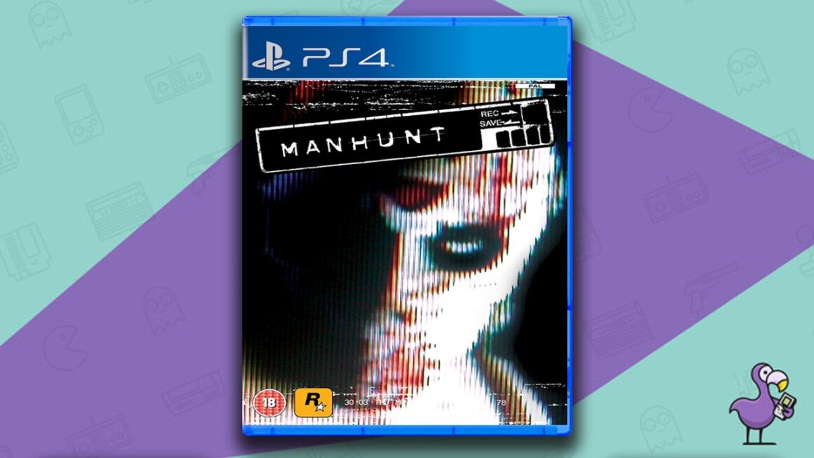 Best PS2 Games on PS4 - Manhunt game case cover art