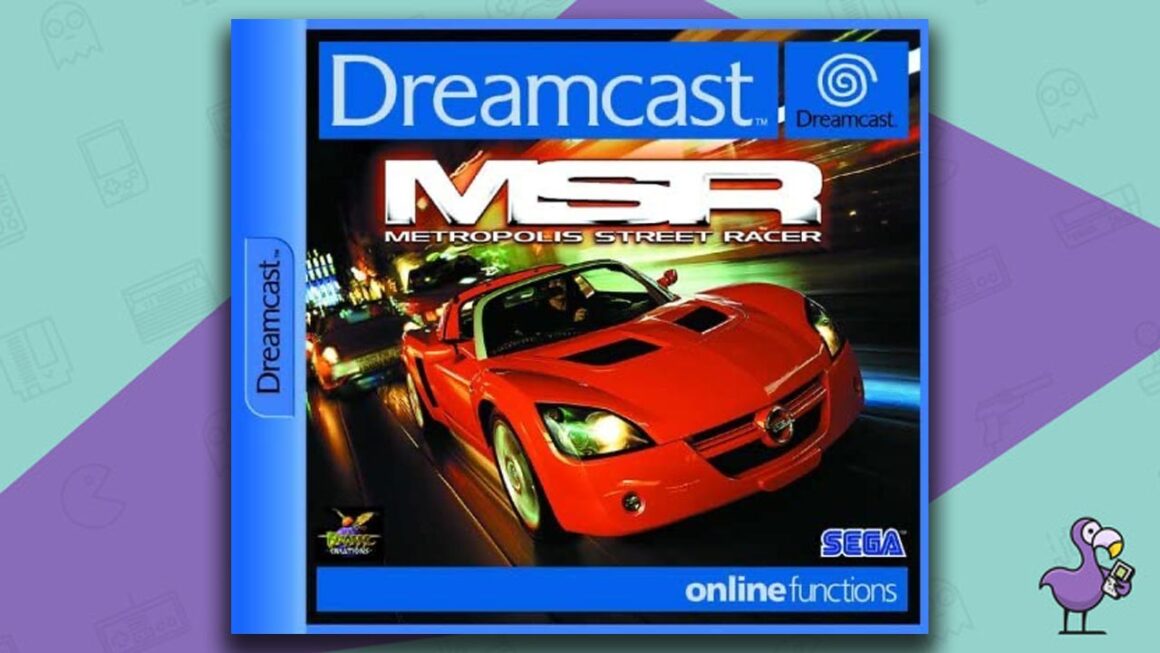 Best Dreamcast Racing Games - Metropolis Street Racer game case cover art