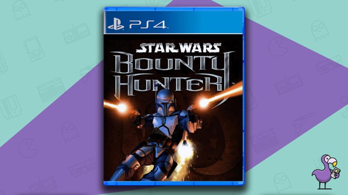 Best PS2 Games on PS4 - Star Wars Bounty Hunter game case cover art