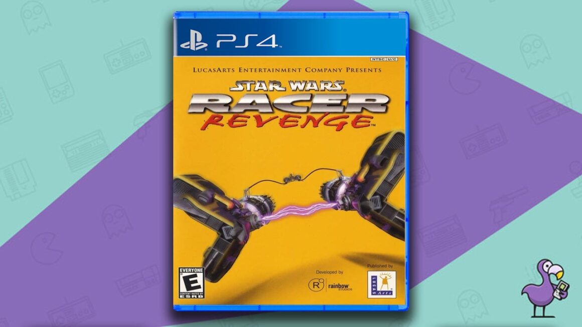 Best PS2 Games on PS4 - Star Wars Racer Revenge Game Case Cover Art