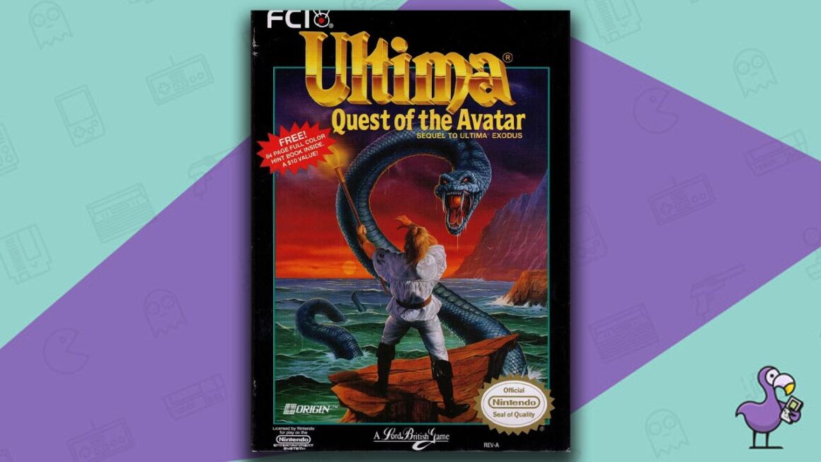 Best NES RPG Games - Ultima IV: Quest of the Avatar game case cover art