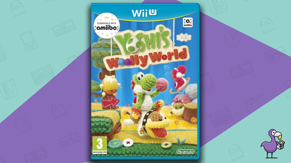 Best Wii U Games - Yoshi's Wooly World game case cover art