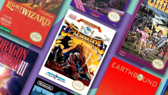 Best NES RPG games displayed on the Retro Dodo background
