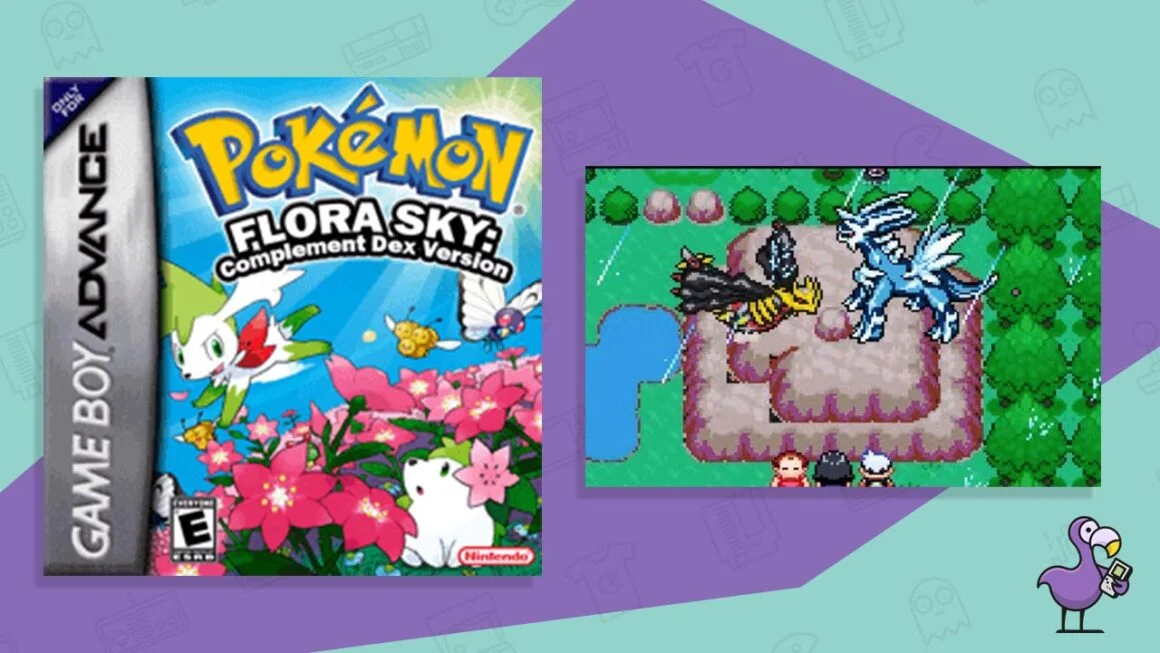 Best Pokemon ROM Hacks - Pokemon flora sky game case plus modded gameplay