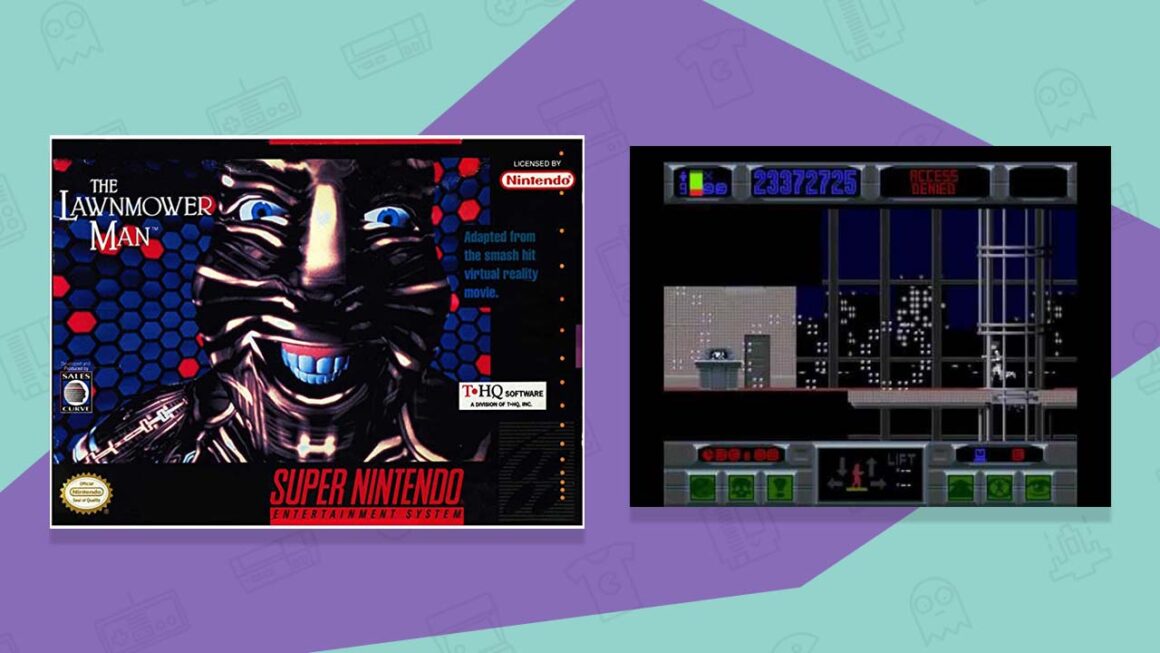 the lawnmower man underrated snes games